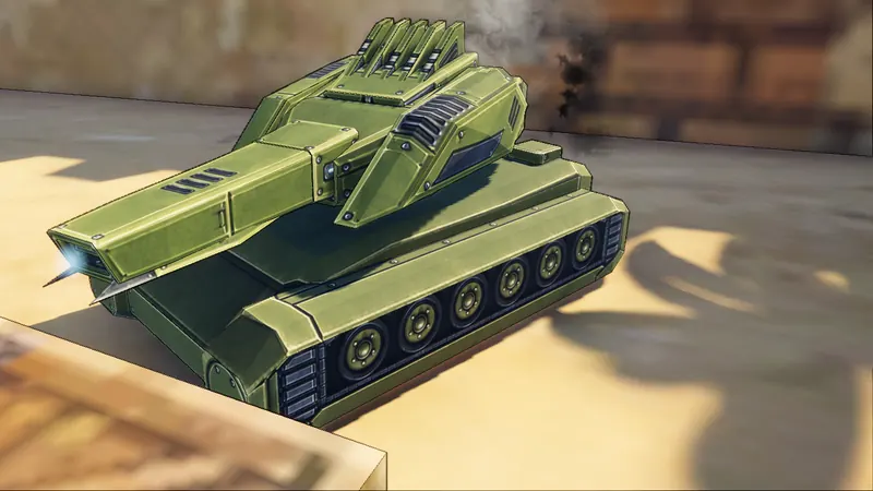 Sledge, a heavy ramming tank