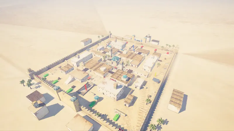 Persia: a desert town